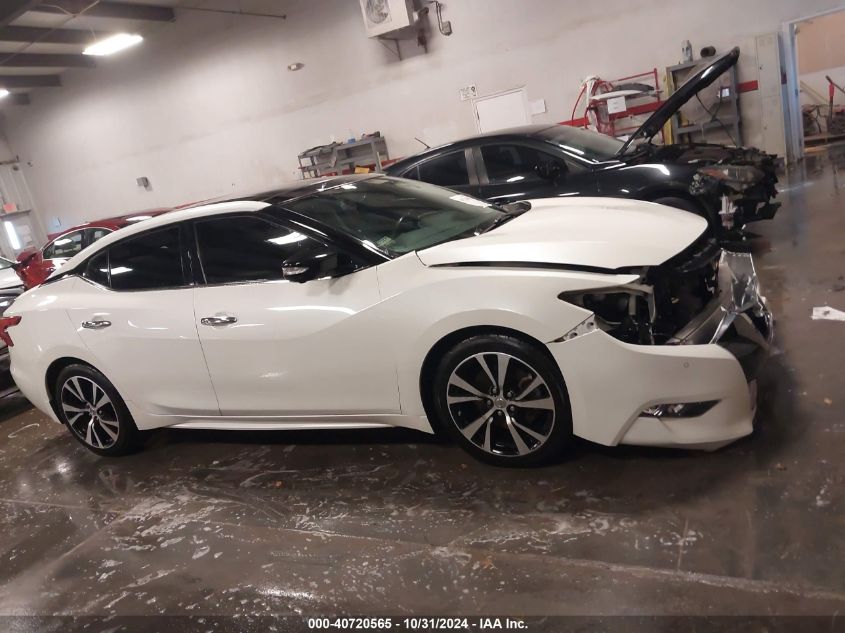 2018 Nissan Maxima 3.5 Platinum VIN: 1N4AA6AP2JC388175 Lot: 40720565