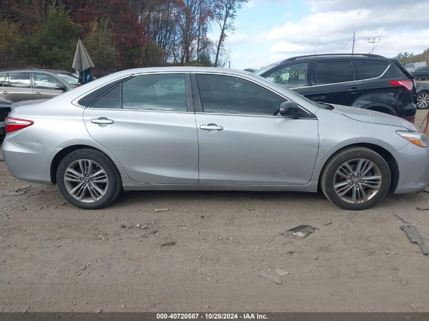 2017 Toyota Camry Se VIN: 4T1BF1FK2HU394963 Lot: 40720587