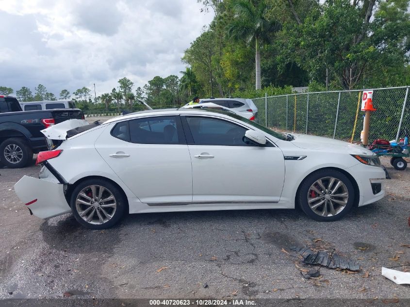 2015 Kia Optima Sxl Turbo VIN: 5XXGR4A69FG355383 Lot: 40720623