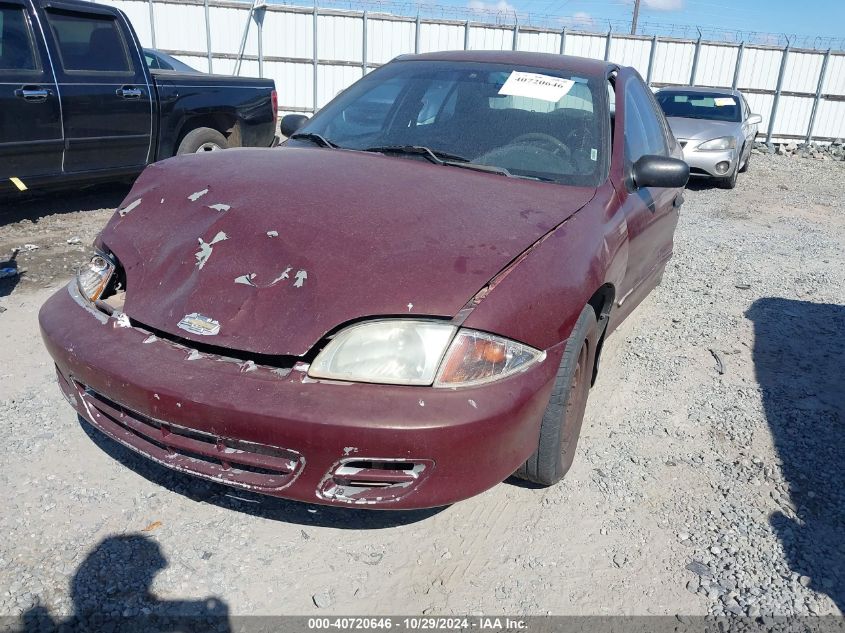 2002 Chevrolet Cavalier VIN: 1G1JC524227195403 Lot: 40720646