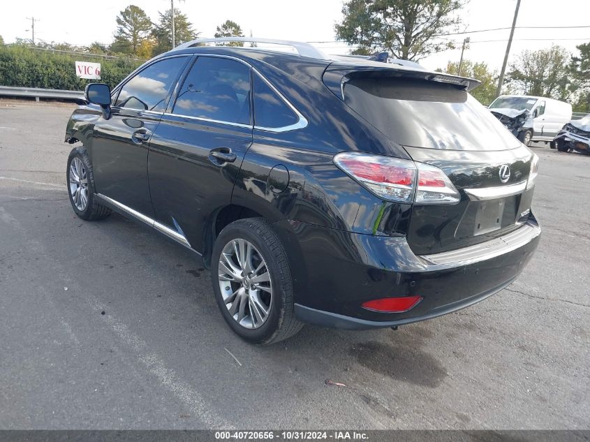 VIN 2T2ZK1BAXEC142894 2014 Lexus RX, 350 no.3