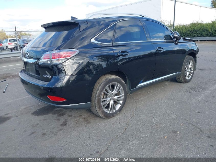 VIN 2T2ZK1BAXEC142894 2014 Lexus RX, 350 no.4