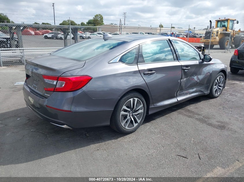 VIN 1HGCV3F15JA012335 2018 HONDA ACCORD HYBRID