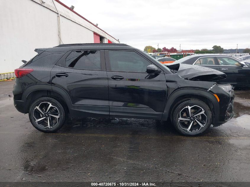 2021 Chevrolet Trailblazer Awd Rs VIN: KL79MUSL9MB031796 Lot: 40720675