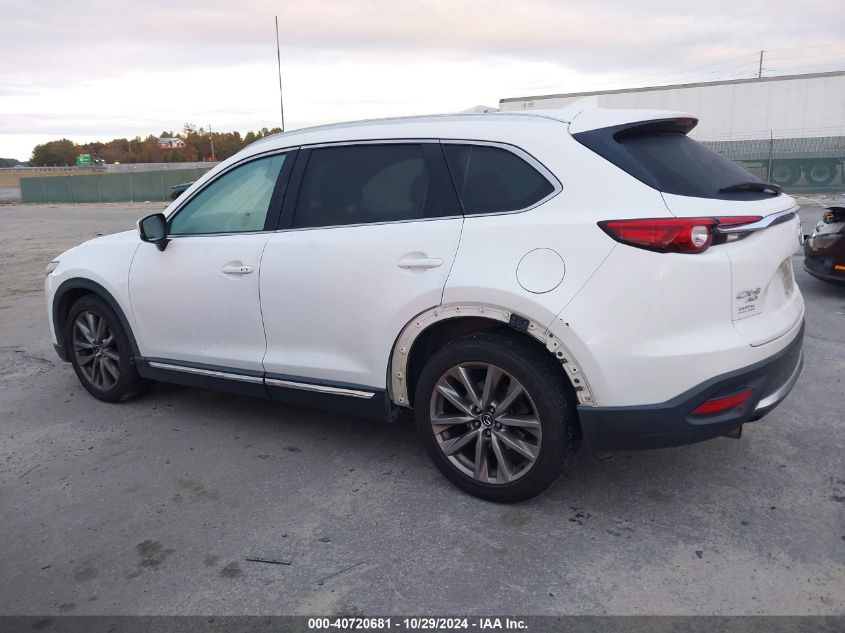 2016 Mazda Cx-9 Grand Touring VIN: JM3TCBDY1G0120844 Lot: 40720681