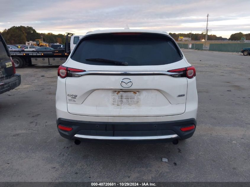 2016 Mazda Cx-9 Grand Touring VIN: JM3TCBDY1G0120844 Lot: 40720681