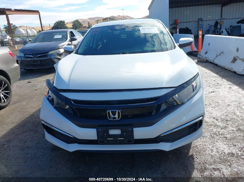 2019 Honda Civic Lx VIN: 2HGFC2F60KH522104 Lot: 40720699