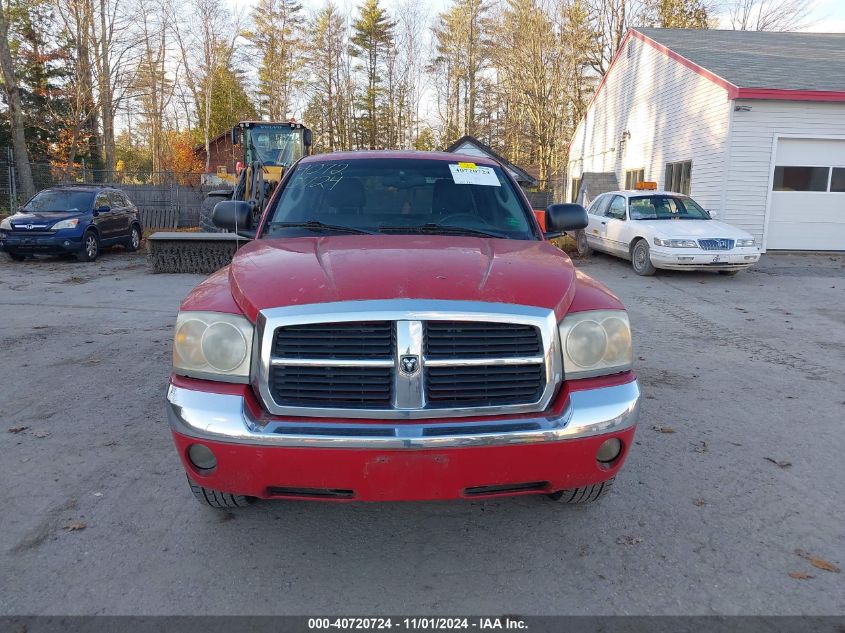 2005 Dodge Dakota Laramie VIN: 1D7HW52K45S204542 Lot: 40720724