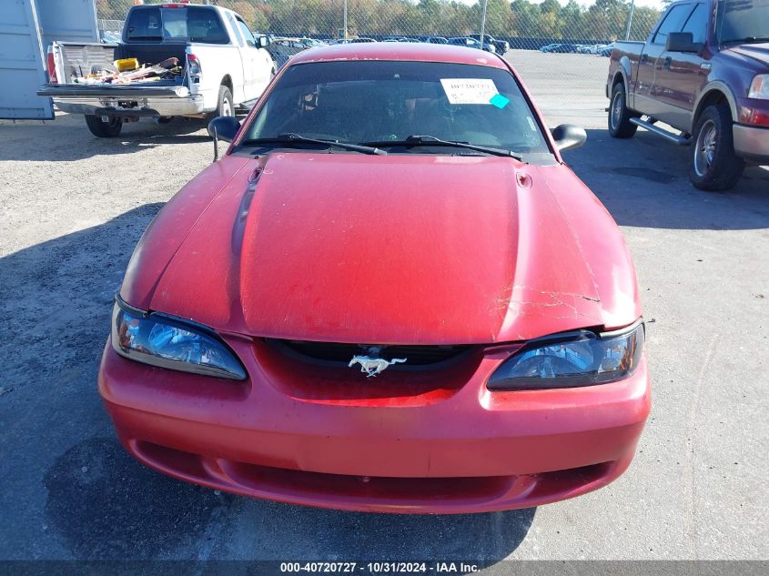 1997 Ford Mustang Gt VIN: 1FALP42X0VF148167 Lot: 40720727