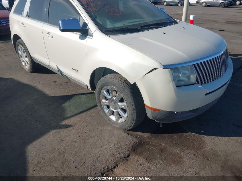 2007 Lincoln Mkx VIN: 2LMDU68C27BJ30393 Lot: 40720744