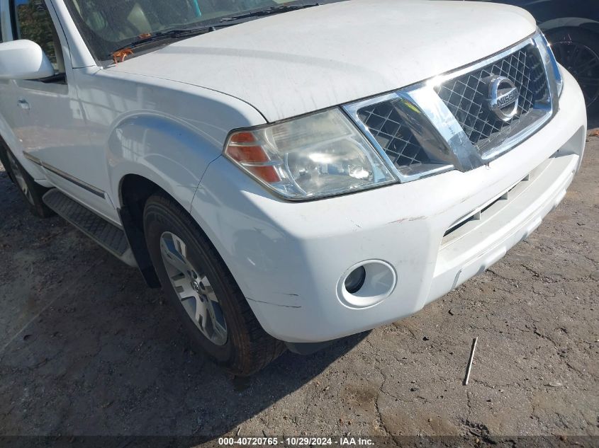 2012 Nissan Pathfinder Silver VIN: 5N1AR1NN4CC629151 Lot: 40720765