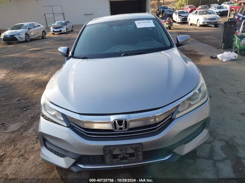 2016 Honda Accord Lx VIN: 1HGCR2F32GA214140 Lot: 40720786