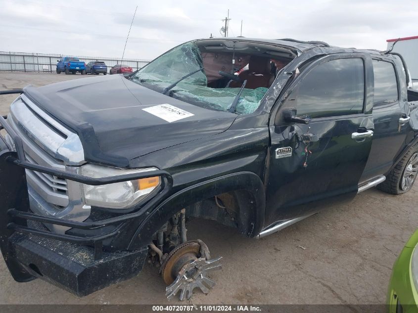 2015 Toyota Tundra 1794 5.7L V8 VIN: 5TFAW5F11FX477746 Lot: 40720787