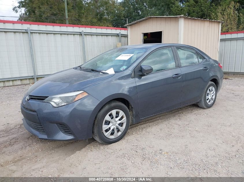 2014 Toyota Corolla L VIN: 5YFBURHE9EP173529 Lot: 40720808