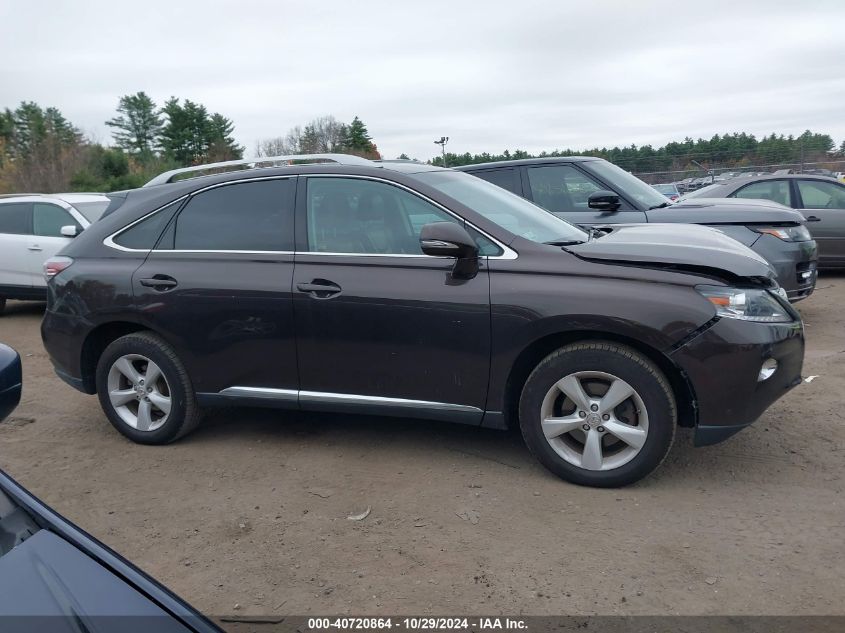 2013 Lexus Rx 350 VIN: 2T2BK1BA9DC164952 Lot: 40720864