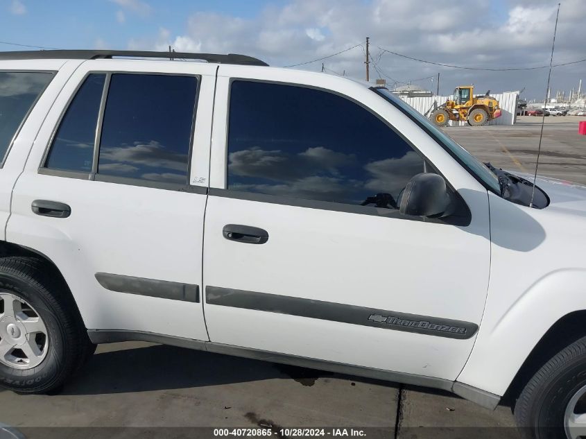 2003 Chevrolet Trailblazer Ls VIN: 1GNDS13S332392521 Lot: 40720865