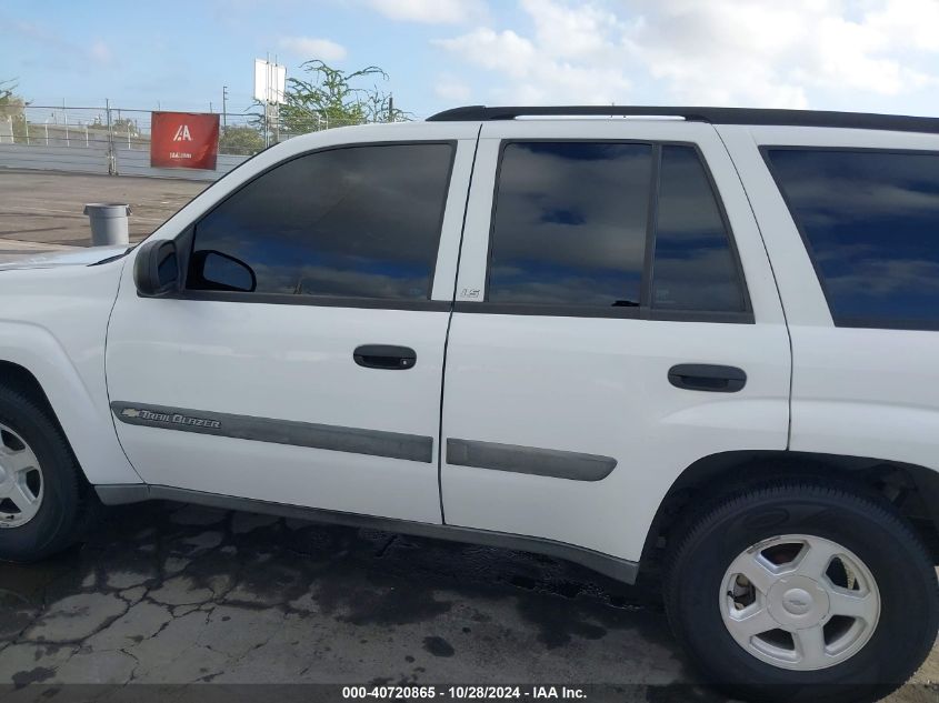 2003 Chevrolet Trailblazer Ls VIN: 1GNDS13S332392521 Lot: 40720865