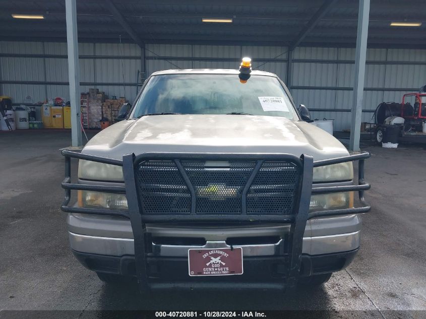 2006 Chevrolet Silverado 1500 Ls VIN: 2GCEK13V961331220 Lot: 40720881