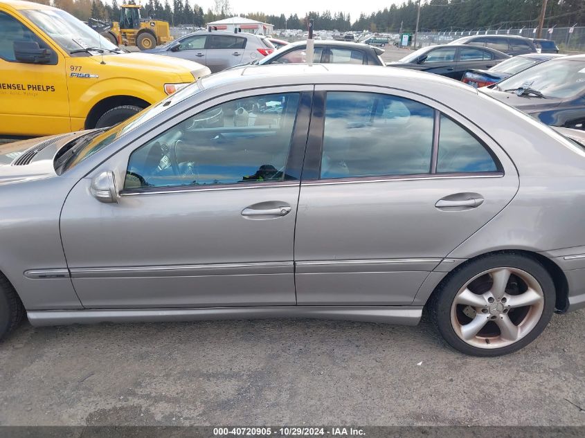 2006 Mercedes-Benz C 230 Sport VIN: WDBRF52H26E021237 Lot: 40720905