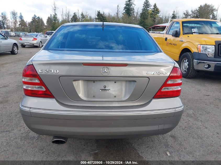 2006 Mercedes-Benz C 230 Sport VIN: WDBRF52H26E021237 Lot: 40720905