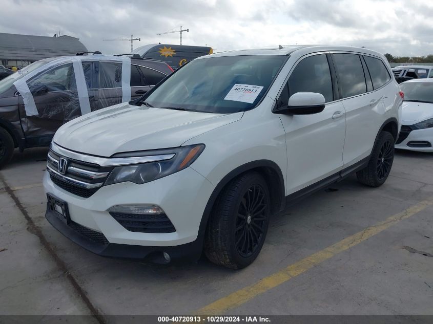 VIN 5FNYF6H53GB113022 2016 HONDA PILOT no.2