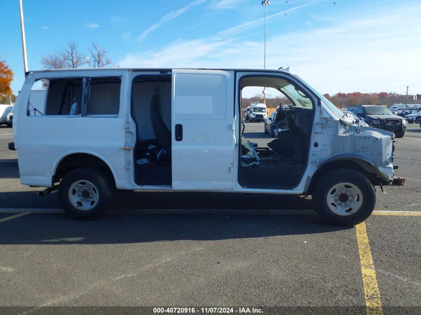 2015 Chevrolet Express 2500 Work Van VIN: 1GCWGFCFXF1159328 Lot: 40720916