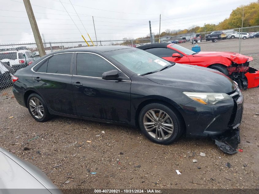 2016 Toyota Camry Se VIN: 4T1BF1FK8GU206820 Lot: 40720921