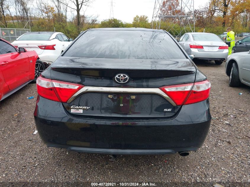 2016 Toyota Camry Se VIN: 4T1BF1FK8GU206820 Lot: 40720921