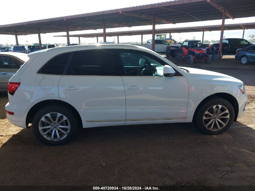 2014 Audi Q5 2.0T Premium VIN: WA1CFAFP9EA105671 Lot: 40720934