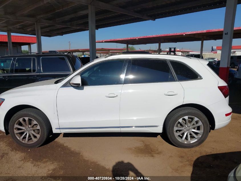 2014 Audi Q5 2.0T Premium VIN: WA1CFAFP9EA105671 Lot: 40720934