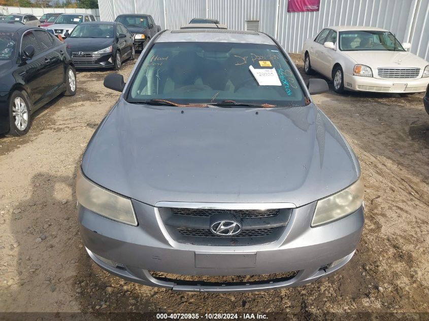 2007 Hyundai Sonata Limited/Se V6 VIN: 5NPEU46F47H169951 Lot: 40720935