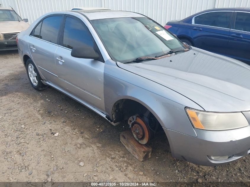 2007 Hyundai Sonata Limited/Se V6 VIN: 5NPEU46F47H169951 Lot: 40720935