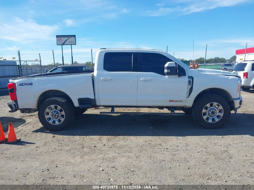 2023 Ford F-250 Lariat VIN: 1FT8W2BM0PED22356 Lot: 40720975