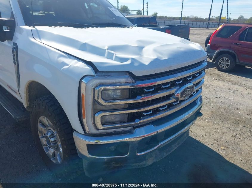 2023 Ford F-250 Lariat VIN: 1FT8W2BM0PED22356 Lot: 40720975