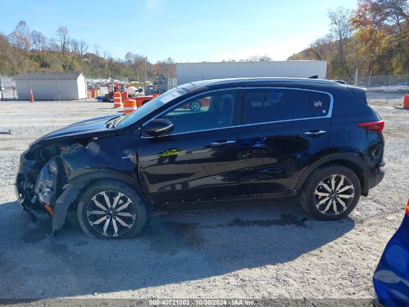 2017 Kia Sportage Ex VIN: KNDPNCAC0H7231333 Lot: 40721003