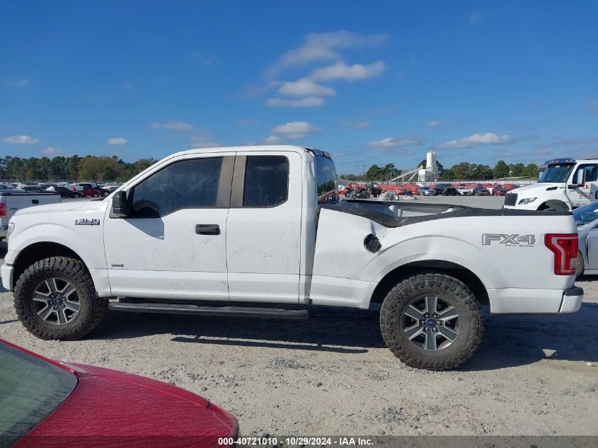 2017 Ford F-150 Xl VIN: 1FTEX1EP1HFB98111 Lot: 40721010