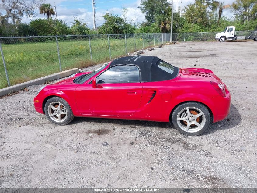 2005 Toyota Mr2 VIN: JTDFR320750072187 Lot: 40721026