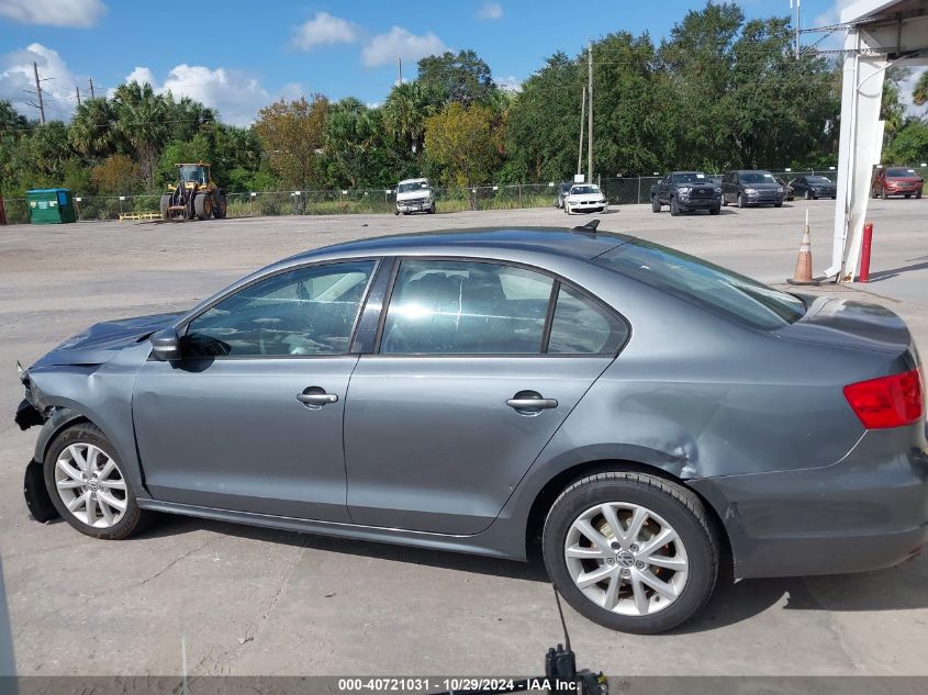 2011 Volkswagen Jetta 2.5L Se VIN: 3VWDX7AJXBM316967 Lot: 40721031