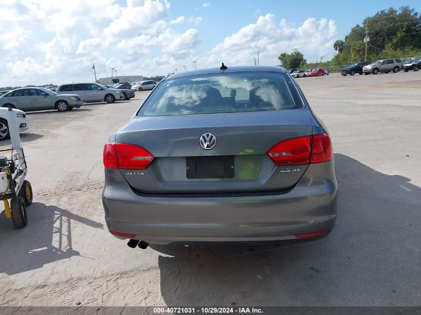 2011 Volkswagen Jetta 2.5L Se VIN: 3VWDX7AJXBM316967 Lot: 40721031