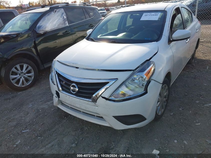 2018 Nissan Versa 1.6 Sv VIN: 3N1CN7APXJL843729 Lot: 40721040