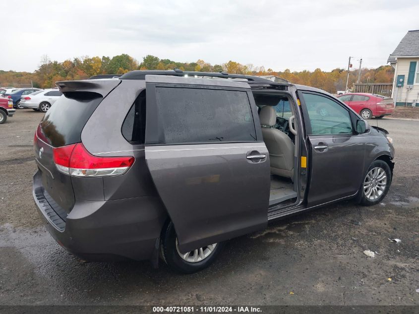 VIN 5TDYK3DC8DS373258 2013 Toyota Sienna, Xle V6 8... no.4