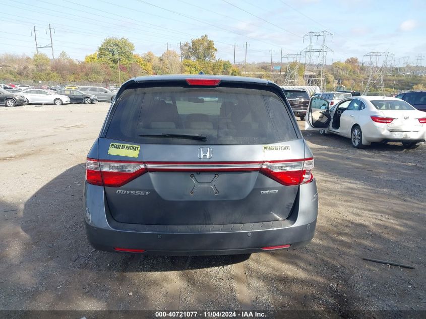 2011 Honda Odyssey Touring/Touring Elite VIN: 5FNRL5H91BB002956 Lot: 40721077