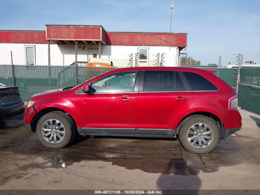 2008 Ford Edge Limited VIN: 2FMDK49C88BA93856 Lot: 40721108