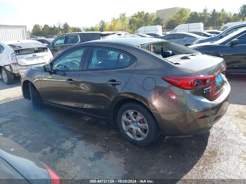 2014 Mazda Mazda3 I Sport VIN: JM1BM1U70E1125933 Lot: 40721120