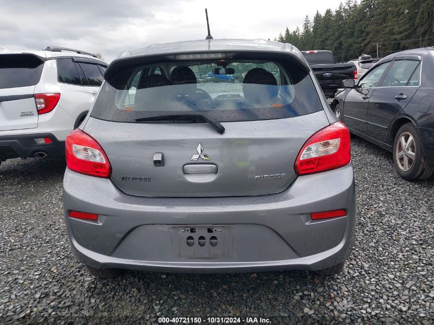 2018 Mitsubishi Mirage Es VIN: ML32A3HJ9JH001884 Lot: 40721150