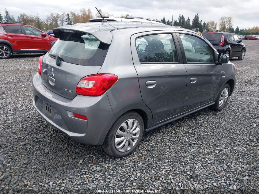 2018 Mitsubishi Mirage Es VIN: ML32A3HJ9JH001884 Lot: 40721150