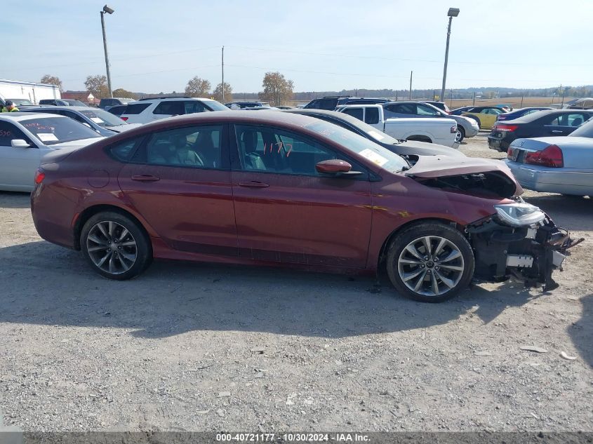 2016 Chrysler 200 S VIN: 1C3CCCBB3GN132367 Lot: 40721177