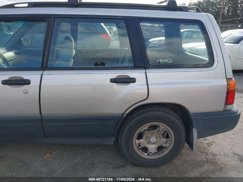 1999 Subaru Forester L VIN: JF1SF6355XH743269 Lot: 40721184