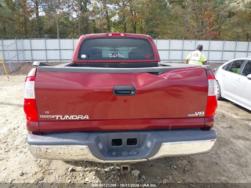 2005 Toyota Tundra Sr5 V8 VIN: 5TBET34165S492192 Lot: 40721208