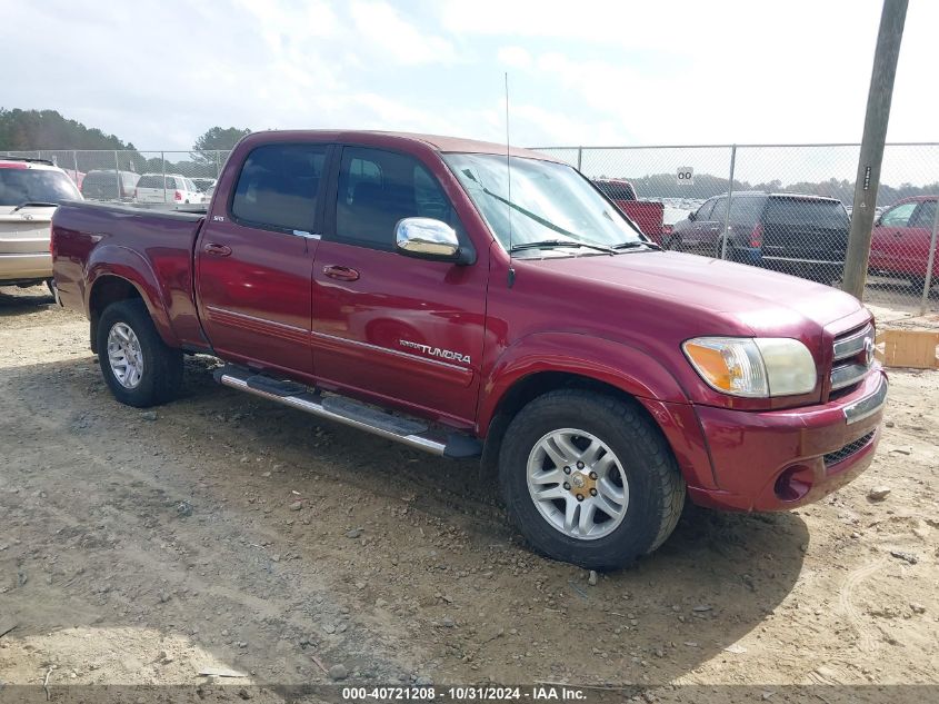 2005 Toyota Tundra Sr5 V8 VIN: 5TBET34165S492192 Lot: 40721208